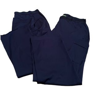 Healing Hands Navy Scrub Pants XL BUNDLE